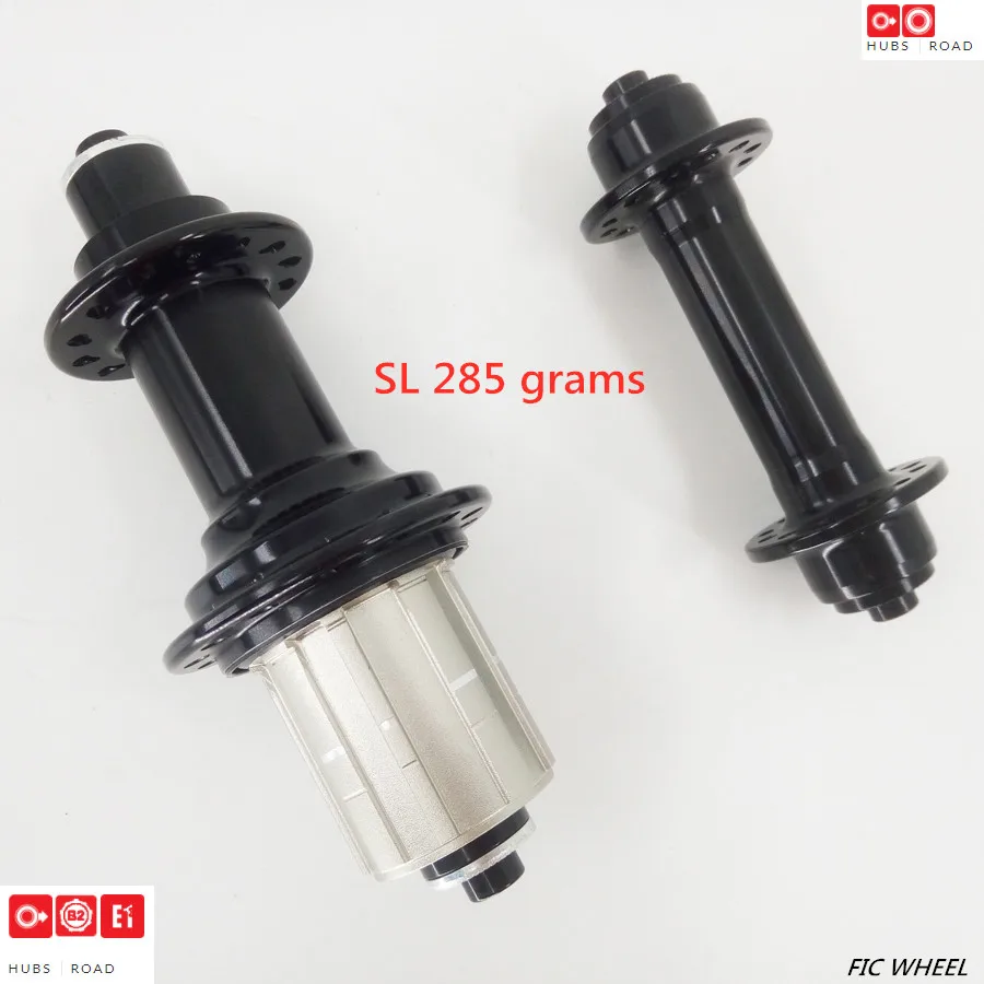 Супер легкая ступица Powerway R23 285g J hook AL6061/T6 CNC дорожная 20 24 28 отверстий черная