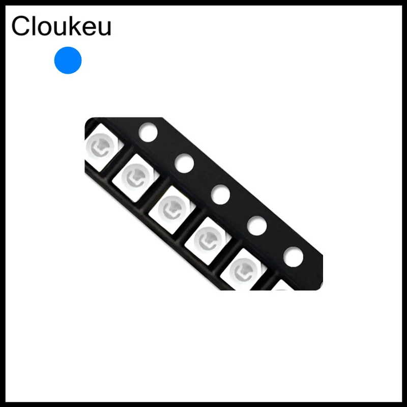 

50Pcs 1210 Blue SMD lamp beads led 3528 blue Light emitting diode