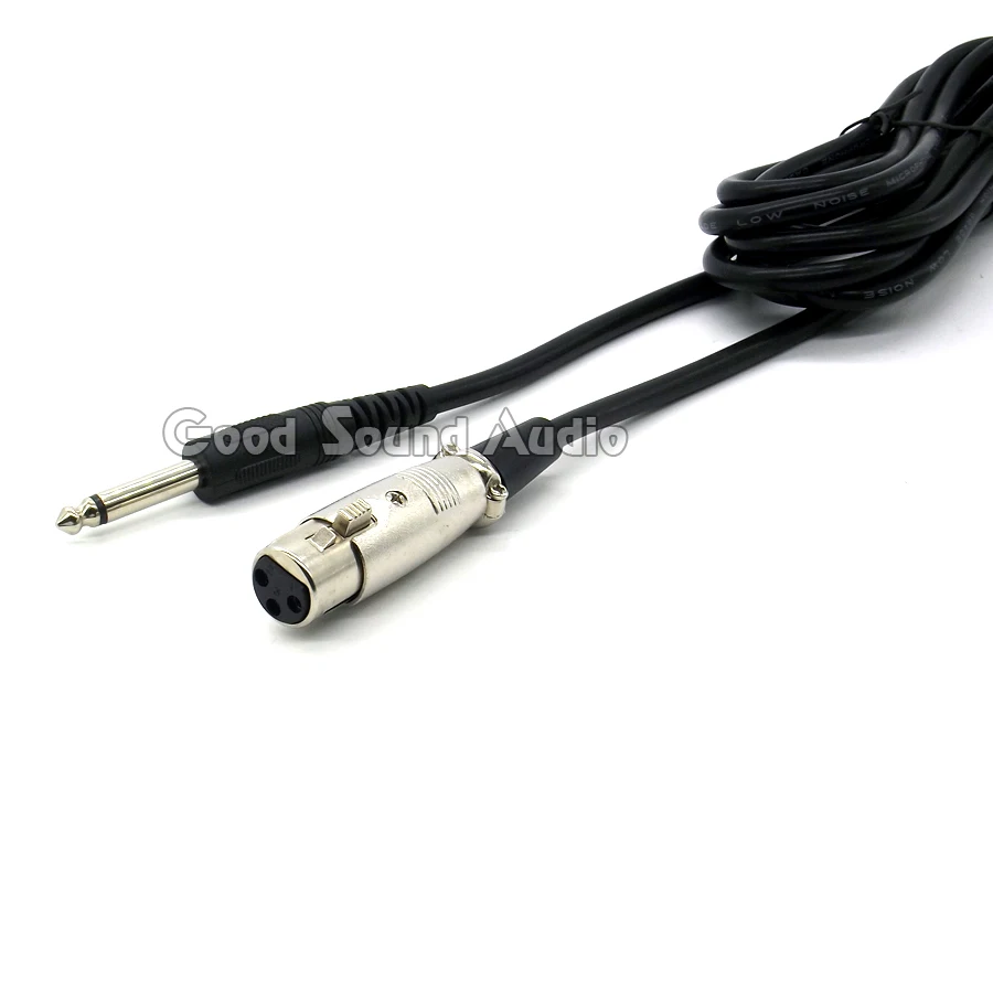 3 Pin XLR до 6 5 мм штекер Студийный микрофон для записи кабель смеситель аудио гнезда