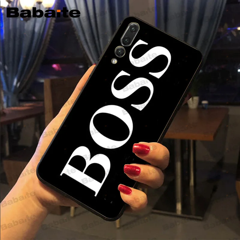 Babaite Boss Girl Lady like a boss сотовый Чехол для телефона huawei mate 10 lite p20lite p9lite nova 3i honor 8x mate20 pro funda