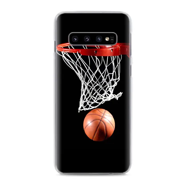 09 Пространство баскетбольный Бросок в Кольцо телефон чехлы для samsung Galaxy S10e S10 S8 S9 плюс M10 M20 M30 A50 S6 S7 края Жесткий Чехол - Цвет: 09