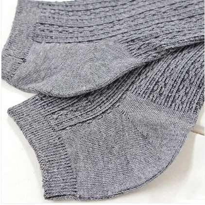 Скрученные облегающие зимние колготки женские вязаные полосатые штаны толстые