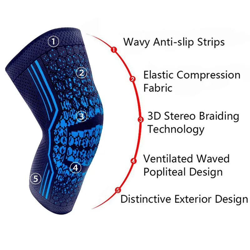1 пара коленных суставов CAMEWIN защита колена для бега езды пеших прогулок