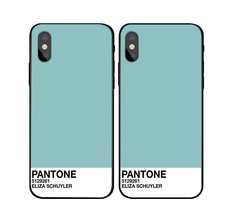 Мягкий силиконовый чехол Caliente Pantone для iPhone X XS Max XR 6 6S 7 8 Plus 5 чехол для samsung s 6 s 7 s8 s9 plus