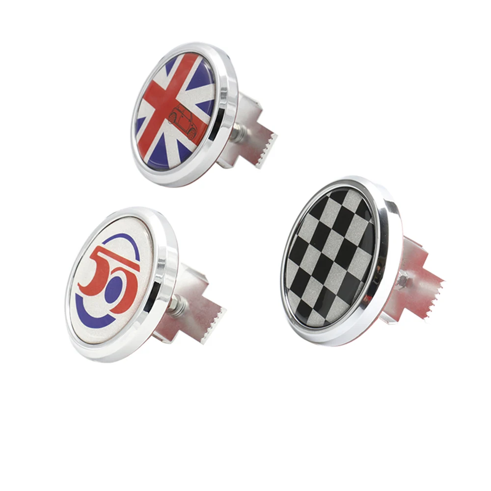 Классический металлический передний значок для гриля MINI Cooper R50 R55 R56 R57 R58 R60 R61 F55 F56