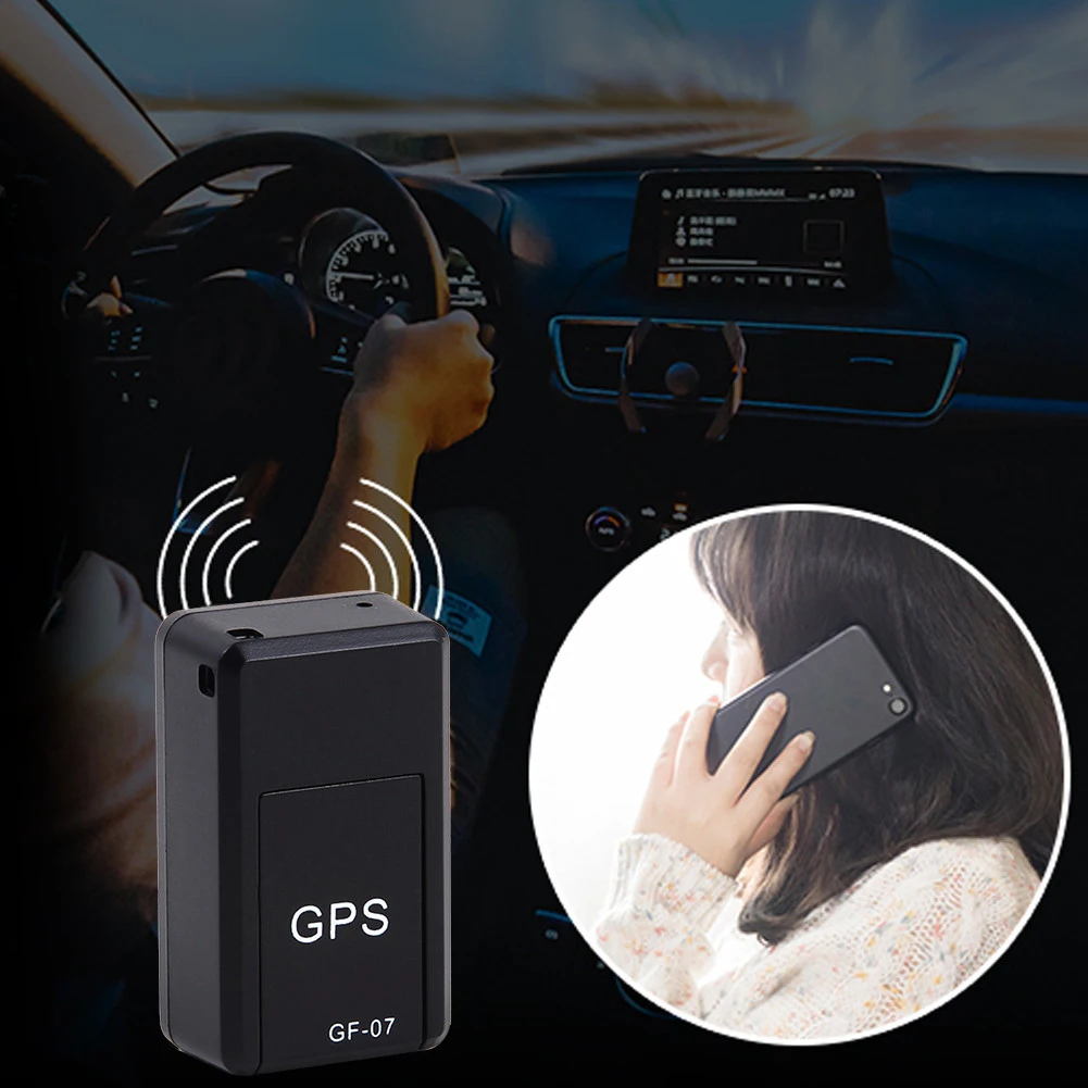 Мини Автомобильный gps локатор адсорбционная запись анти-потерянное устройство Голосовое управление может записывать Gf07 высокое качество