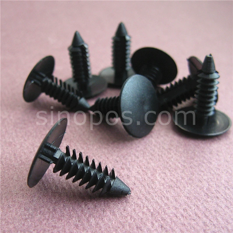 Нейлоновые зажимы для рождественской елки скрепляющий болт гофрированный