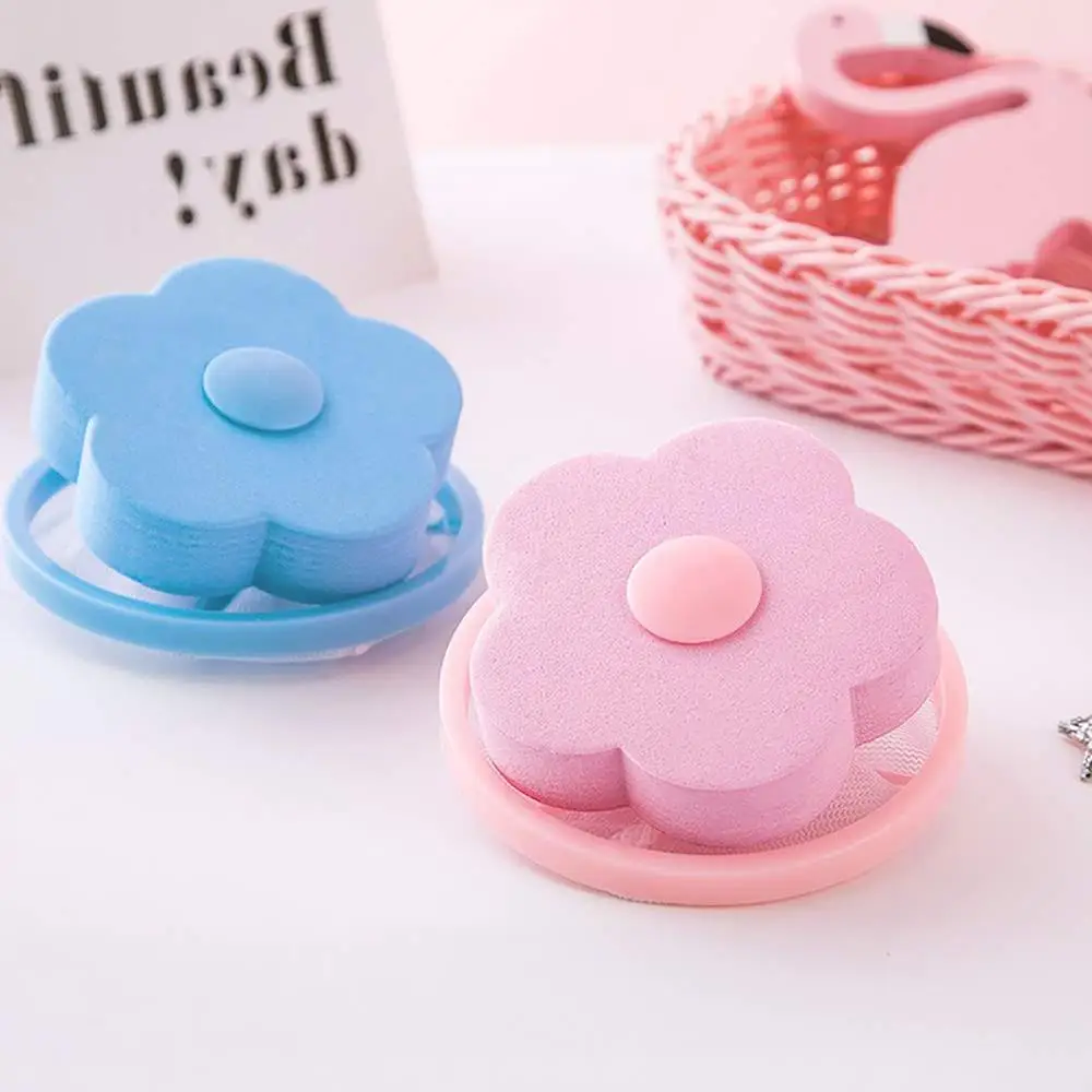 2 шт./лот стиральная машина сетчатый фильтр мешок для белья шар в форме цветка