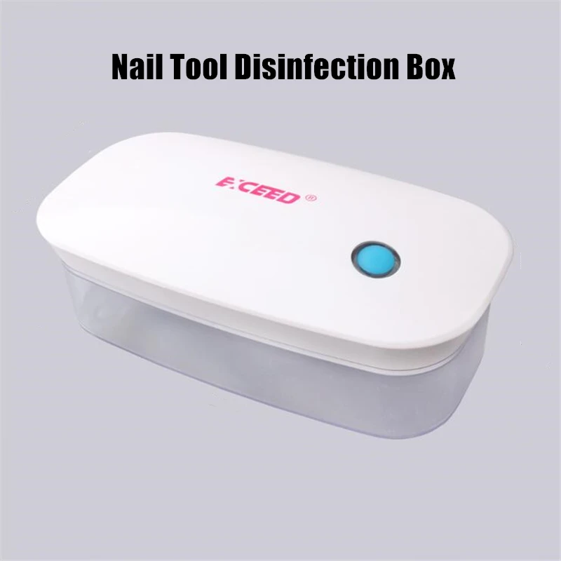 YKS-208 UV Esterilizador дезинфекция с батареей стерилизатор для маникюра коробка светодиодный косметические Ногти Макияж Чистящая коробка для хранения