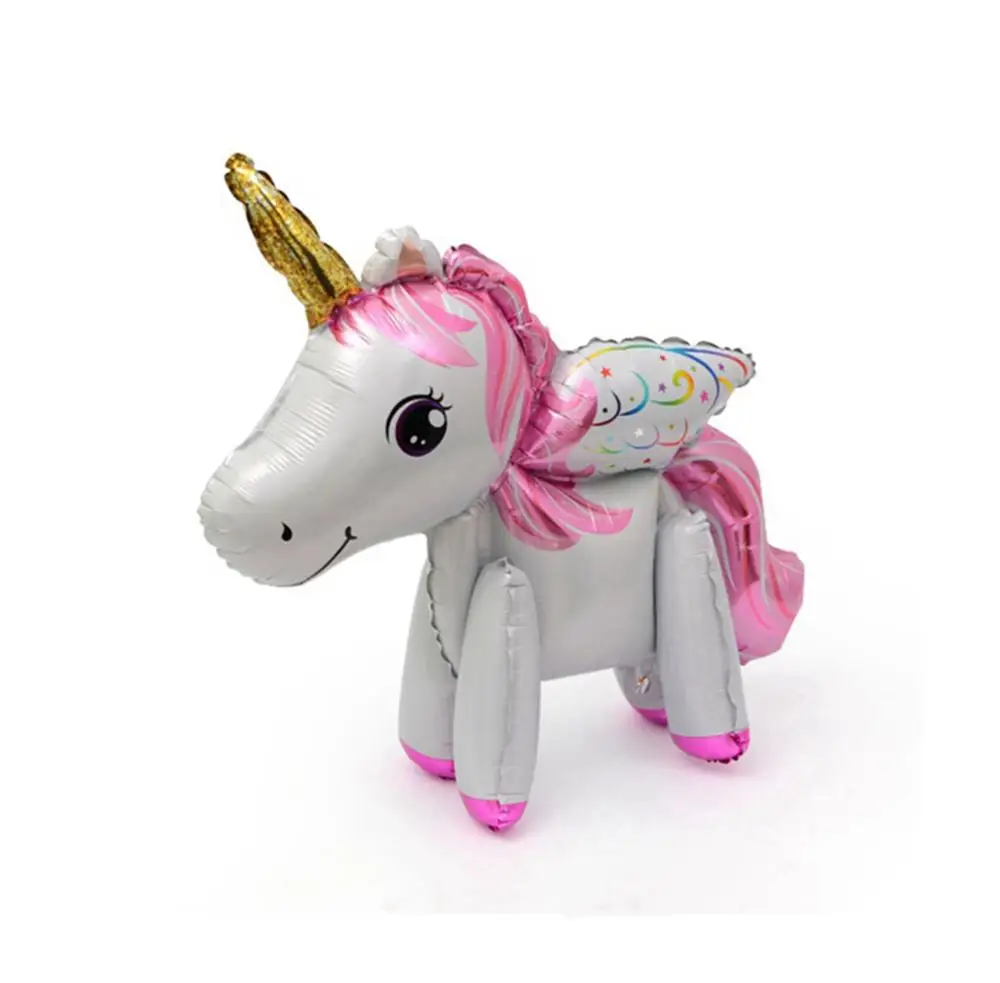 unicorn 09 Гигантский единорог воздушные шары гелиевый шар детский день рождения украшение Волшебный Единорог шагающий шар - Цвет: unicorn 09