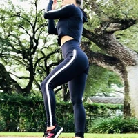women sportswear seamless gym workout 2 piece yoga long sleeve leggings running sport high waist womens suit 2021