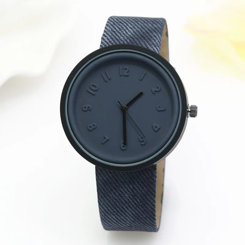 Женские часы унисекс ярких цветов с простым номером японские модные роскошные