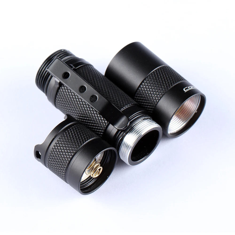 Convoy T2 CREE XPG2 светодиодный светильник, алюминиевый светильник, тактический фонарь, ночной Светильник ing 6500K 5000K 4200 K, белая лампа AA
