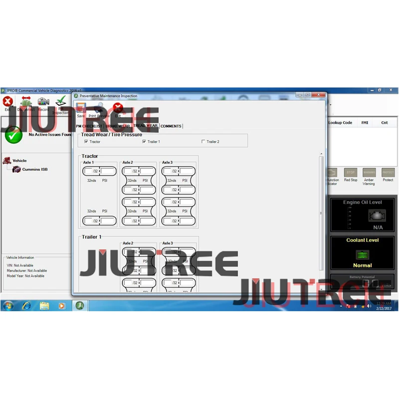 JIUTREE дизельный грузовик сканер JPRO профессиональное диагностическое программное