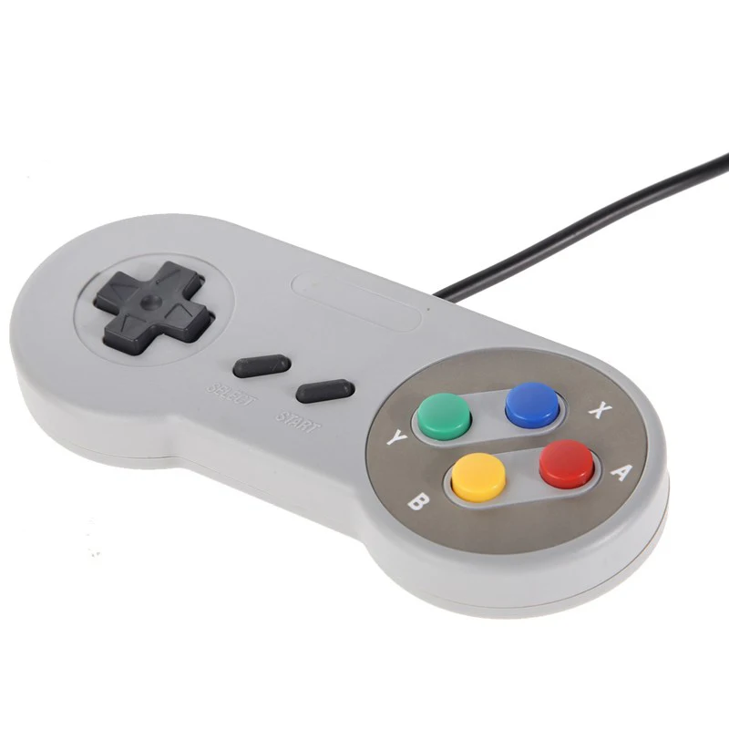 USB контроллер игровой джойстик геймпад для Nintendo SNES коврик Windows PC MAC компьютерный