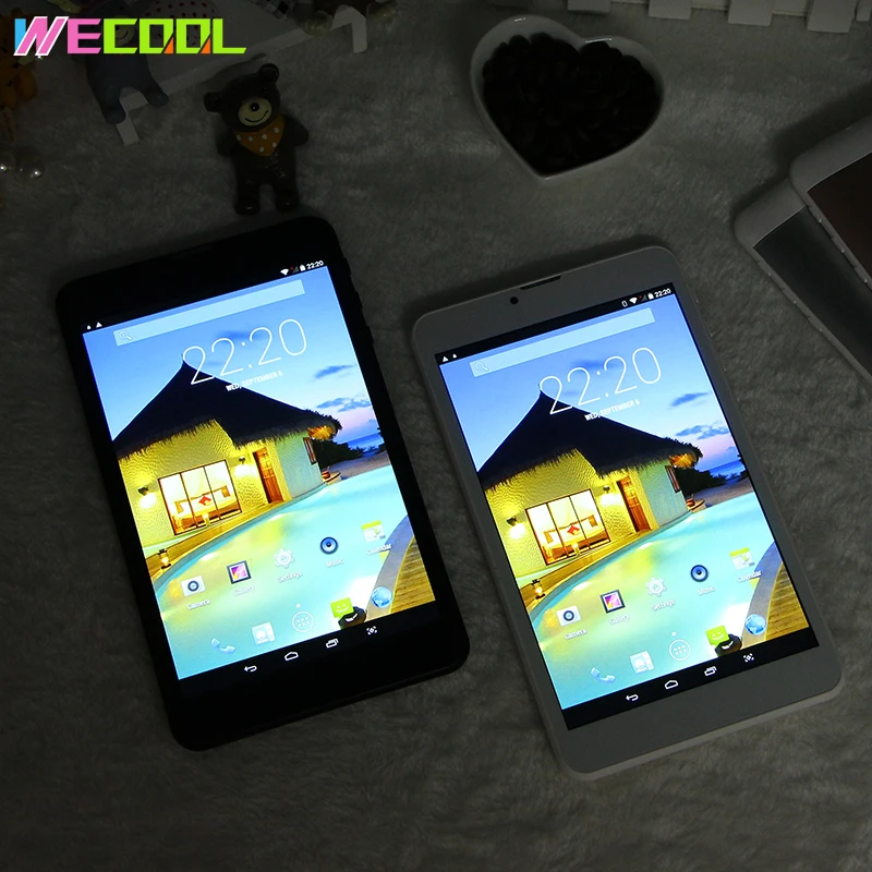 7 дюймов WeCool 3g телефон планшет ПК с сенсорным экраном ips 1024x600 Разрешение Android 4 MTK