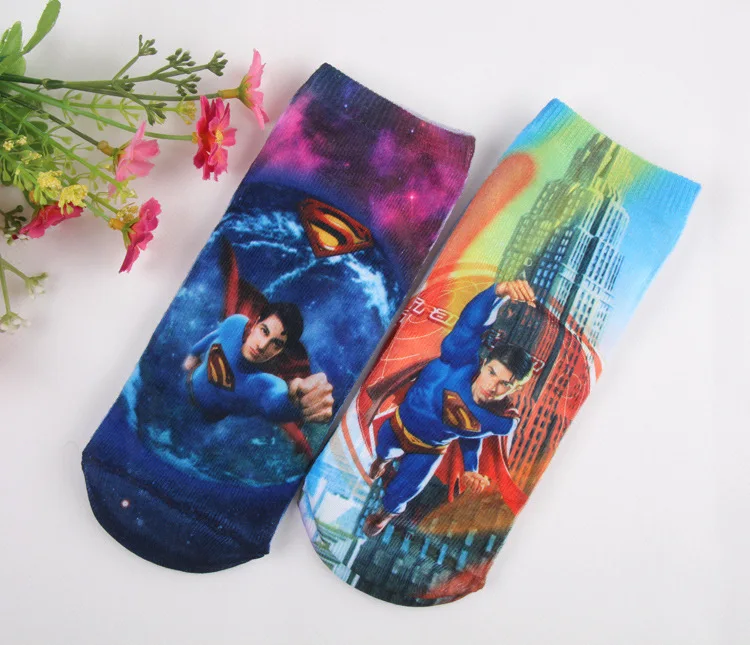 Новый магазин акция 4 пары коротких носков Детские эластичные Носки с рисунком