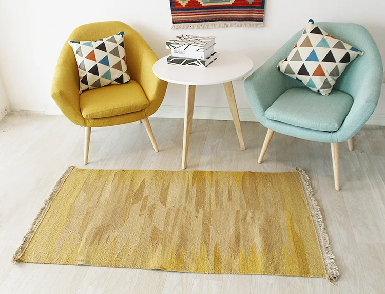 Ткань kilim большой винтажный стиль Античный Декор животный узор геометрический
