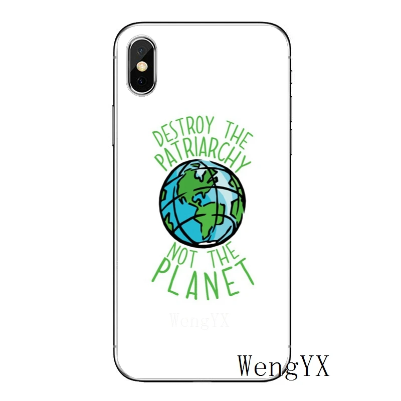 Разрушите Патриархию не планету для iPhone X XR XS Max 8 7 6s 6 plus SE 5s 5c 5 4s 4 iPod Touch чехол мягкий чехол для телефона