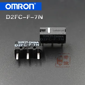 5 шт.упак. 100% оригинальная мышь Omron микро переключатель мышь D2FC-F-7N белая точка срок службы 5 миллионов времени
