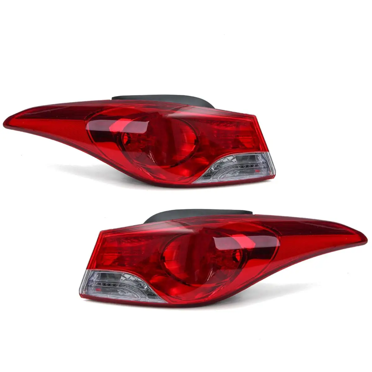 Светодиодные Автомобильные задние фары светильник для hyundai Elantra 2011 2012 2013 хвост светильник задний тормоз задний противотуманный фонарь Аксессуары Боковые лампы без провода