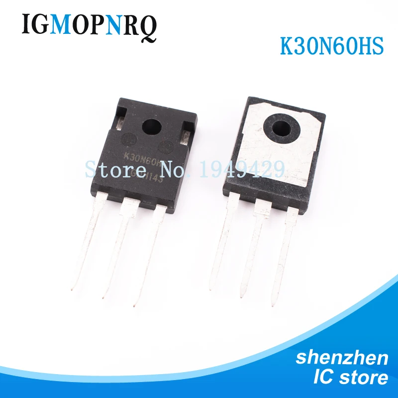 10 шт. K30N60HS K30N60 SKW30N60 SKW30N60HS IKW30N60HS TO 247 30N60 Новинка|Интегральные схемы| |