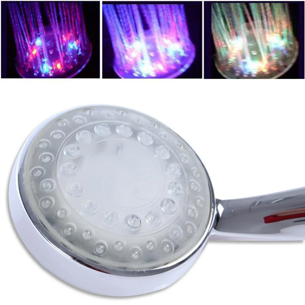 Светодиодная насадка для душа новая романтическая 7 видов цветов меняющая цвет