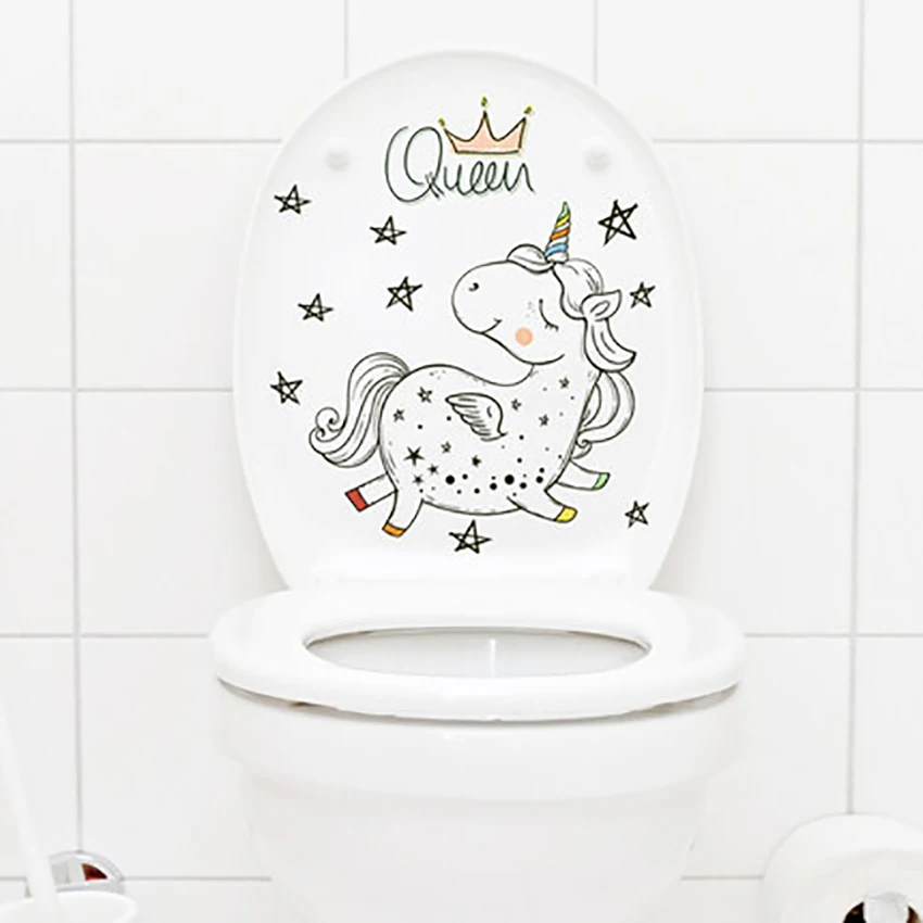 Креативные водонепроницаемые наклейки на стену красивая мультяшная наклейка