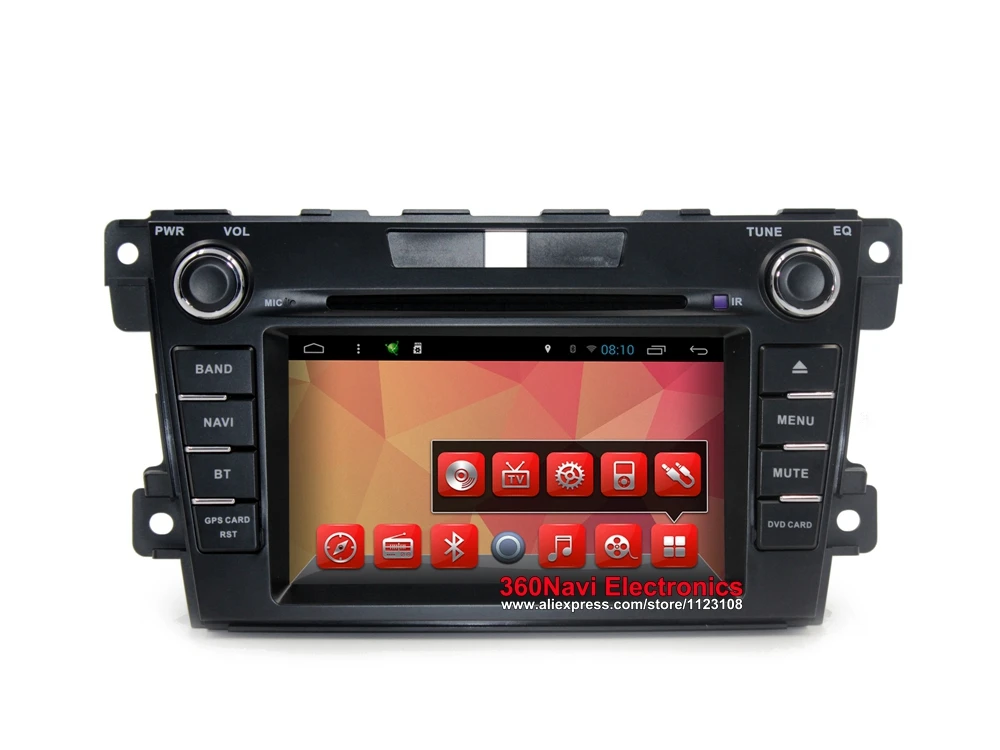 Octa Core Android 8 1 автомобильный DVD GPS для Mazda CX-7 2008-2012 Авторадио с BT Радио RDS Wifi Mirror-link |