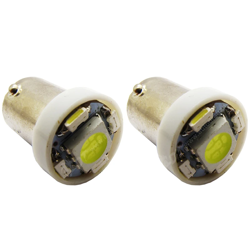 200 шт. небьющаяся светодиодная подсветка Ba9s #44 #47 AC 6 3 В 335SMD + 5050SMD|light for|me lightlight led |