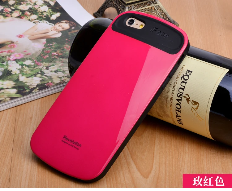 Для iPhone 6 6 S iFace чехол из мягкого силикона+ твердая задняя крышка карамельного цвета милый стильный противоударный чехол для iPhone 6S 6 S чехлы чехол s сумки