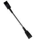 БЫСТРОРАЗЪЕМНАЯ Перемычка-БЫСТРОРАЗЪЕМНАЯ перемычка для быстрого отключения к GNJabra QD БЫСТРОРАЗЪЕМНАЯ перемычка для преобразования гарнитуры