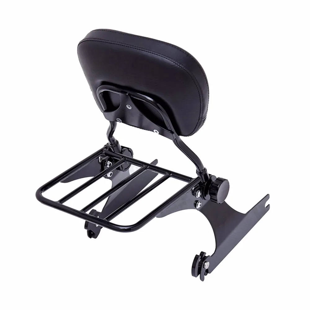 Backrest Sissy Bar Luggage Rack For Harley Dyna Street Bob Super Glide Low Rider | Автомобили и мотоциклы