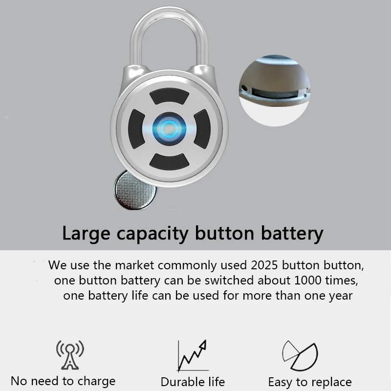 Смарт Bluetooth БЕСКЛЮЧЕВОЙ замок водонепроницаемый приложение Кнопка Противоугонная пароль дверь багажный замок