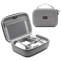 hard shell digital gadgets storage box for ipad mini usb data cable mouse charger travel electronics accessories organizer bag