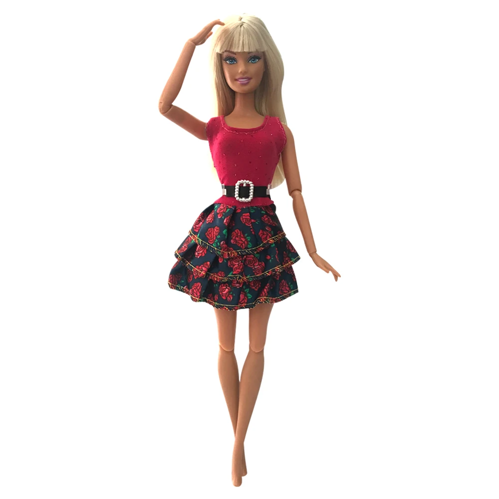 Платье для кукол NK 5 шт./лот|clothes for barbie|clothes barbie dollsfor |