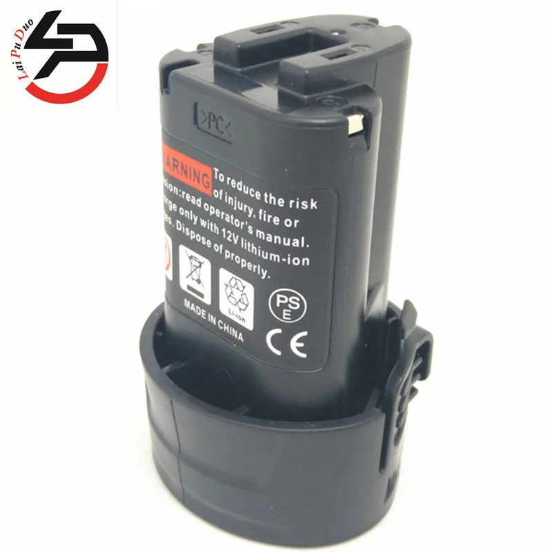 Запасной литиевый аккумулятор Laipuduo 10 8 В 194550 Ач для MAKITA BL1013 194551 6 4 TD090D TD090DWX TD090DWXW Power