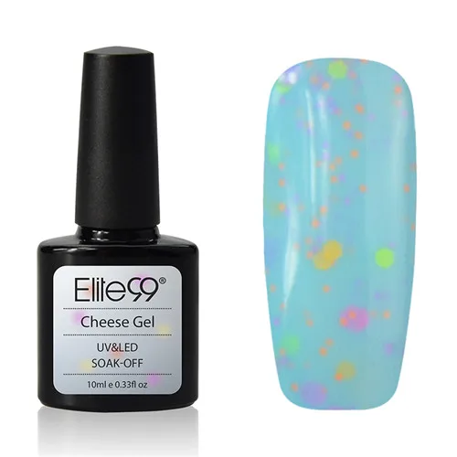 6469 Elite99 10 мл сырный Гель-лак UV Vernis полуперманентный праймер верхнее покрытие Гель-лак для ногтей Маникюрный гель лак для ногтей - Цвет: 6469