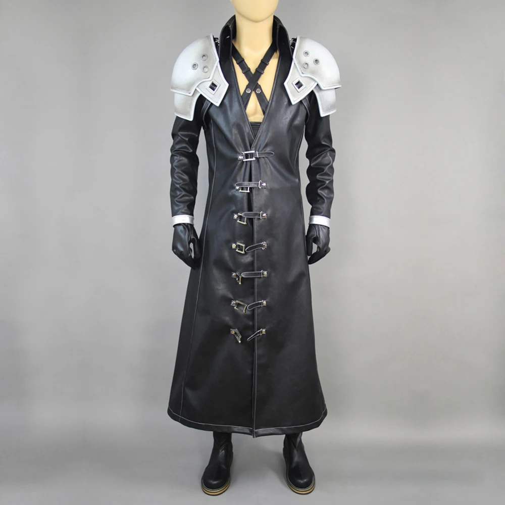 FF Sephiroth Cosplay финальная фантазия VII:Advent Kids Shin'Ra костюм героя косплэй Сделано на