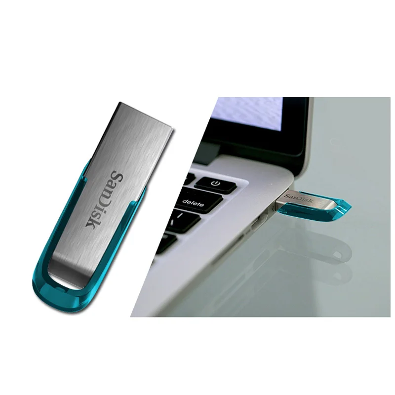 Sandisk флешка 100% флешки 64 гб USB3.0 Flash Drive cle usb флеш накопитель натуральная Ultra Flair