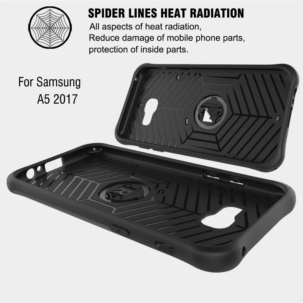 Для Samsung Galaxy A5 2017 A520 чехол противоударный бампер Slim Fit Панцири защиты телефона
