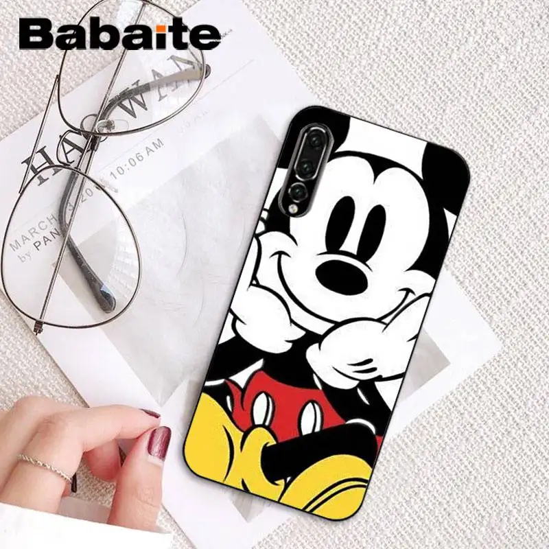 A4 Babaite уши Микки Мауса ТПУ Мягкий силиконовый чехол для телефона для huawei P10 Plus Mate10 Mate20 Pro 10Lite P20 Pro Honor10 View 10 - Цвет: A4