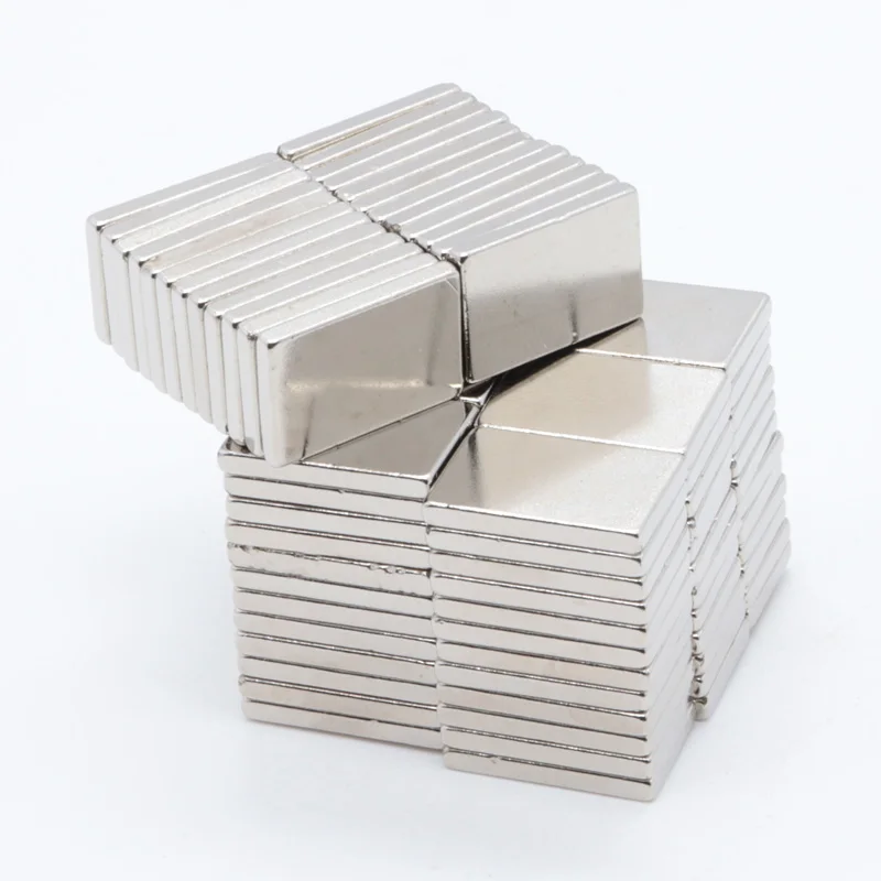50pcs 15mm x 10mm 2mm N35 Small Super Strong Cuboid Rare Earth Neodymium Magnets 15x10x2 mm | Обустройство дома