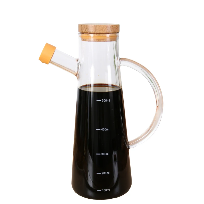 Стеклянная банка для масла без свинца кухонные принадлежности масляная масел с