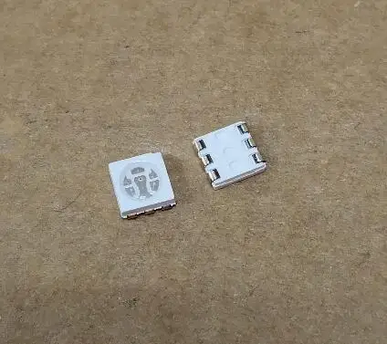 1000 шт. сверхъярсветодиодный светодиодные лампы SMD 5050 RGB LED красный синий зеленый SMT