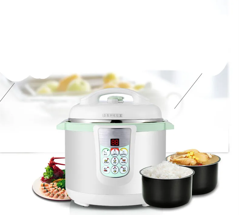 

Скороварка электрическая, 5 л, с двойным пузырем, полностью автоматическая Бытовая, высокая рисоварка