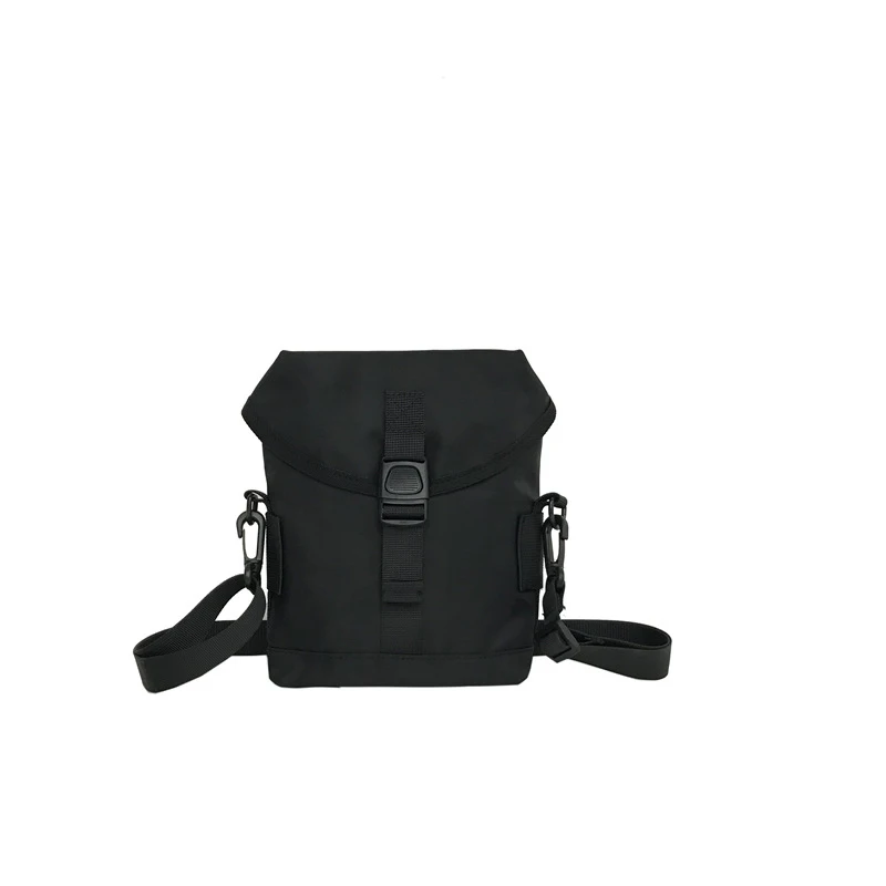 Black waist bag Водонепроницаемая поясная сумка в стиле хип-хоп на ремне, сумка в уличном стиле, нагрудная сумка, высокое качество, маленькая сумка на плечо, мужская повседневная мини-сумка для телефона 30262 - Цвет: Black waist bag