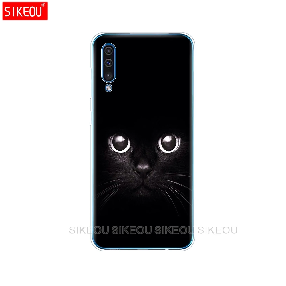 Для samsung Galaxy A50 силиконовый прозрачный Футляр задняя крышка чехол для телефона для samsung A50 A505 A505F SM-A505F мягкий чехол 6,4 - Цвет: 33950