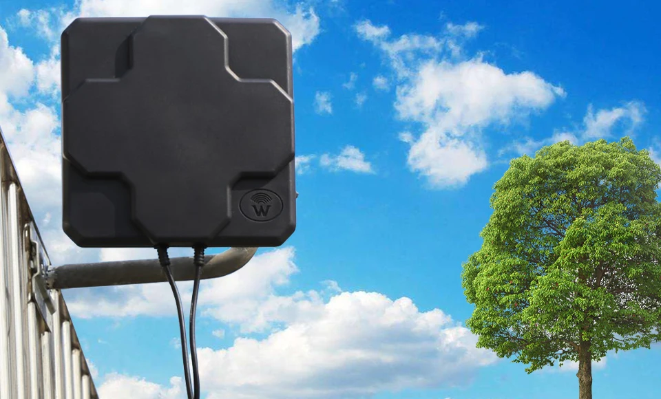 4G LTE Антенна N наружная панель с высоким коэффициентом усиления 18dbi 698-2690MHz 4G антенна направленная mimo внешняя антенна для беспроводного маршрутизатора