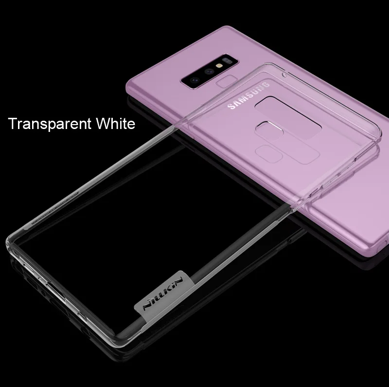 Nillkin Nature Clear Soft TPU Case Cover For Samsung Galaxy Note 9 8 Transparent Silicone Protective |